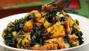 YAM PORRIDGE (SERVED WITH VEGETABLE)